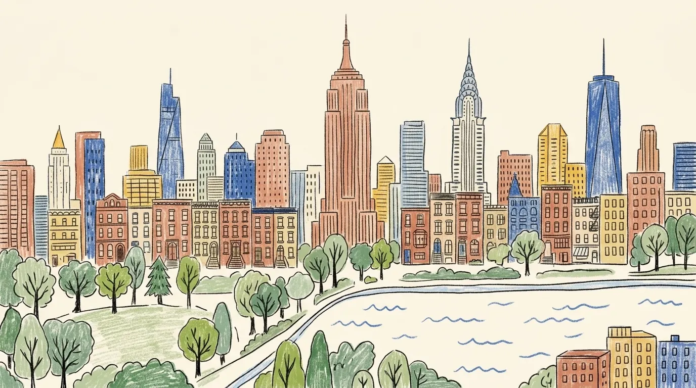 NYC Skyline Background